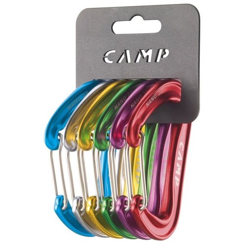 Camp Nano 22 Carabiner Rack Pack, Multi-Coloured, One Size (5247900)
