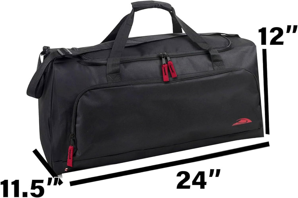 Skiennix Lightweight Canvas Duffle Bag - Versatile Travel & Gym Organizer | Unisex Design
