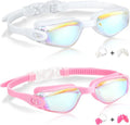 Aegend Swim Goggles for Kids | Anti-Fog, UV Protection & Comfort Fit for Ages 3-14