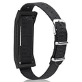 C2D JOY Nylon Sheet Strap Compatible with Garmin vivofit JR&JR2 Fitness Tracker Bands Replacement with Case Nylon Classic Wristband - Black