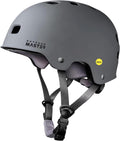OutdoorMaster MIPS Skateboard Helmet - Lightweight, Ventilated Multi-Sport Design with Removable Liners