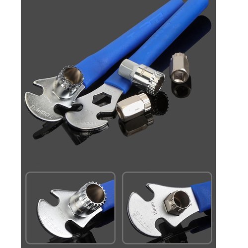 HOUSON pedal wrench bicycle, pedal wrench tools 9/16 pedal removal tool bicycle repair tool for mountain bike MTB