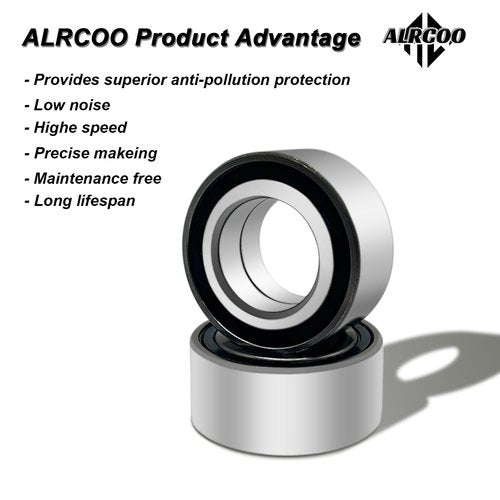 ALRCOO Front Wheel Bearings & Seals Kit fit for Honda Foreman 400 TRX400FW Foreman 450 TRX450 S/ES/FE/FM Foreman 500 Rubicon 500 TRX500 Rincon 650 TRX650 Rincon 680 TRX680 1995-2014
