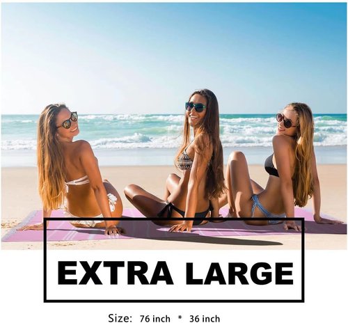 Antfuny Beach Towels - Quick-Dry Bundle with Sand Remover | Perfect for Summer Outings