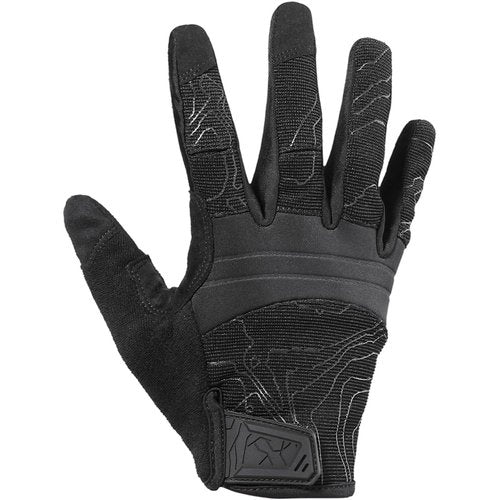 AXBXCX Touch Screen Tactical Gloves Men Full Finger Gloves Protection for Airsoft Paintball Driving Motorcycle Hiking Sports Black Small
