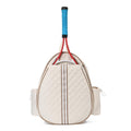 KUANG! Tennis Bag for Women Men Quilted Tennis Crossbody Backpack Tennis Racket Bag Suitable for Pickleball Tennis Badminton