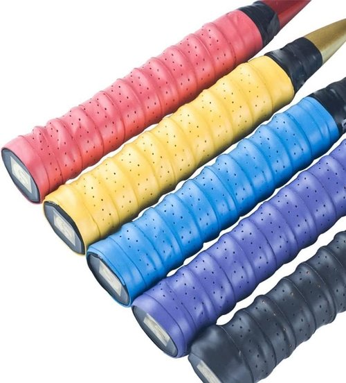 5Pcs Random color Tennis Grip Tape for Rackets, Tennis Handle Anti-Slip Wrap Grip Tape Tennis Racket Grip Tape Badminton Tennis Racquet Grips Overgrip， Racquet Accessories