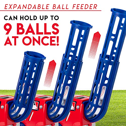 Franklin Sports MLB Power Pitcher Baseball Pitching Machine for Kids
