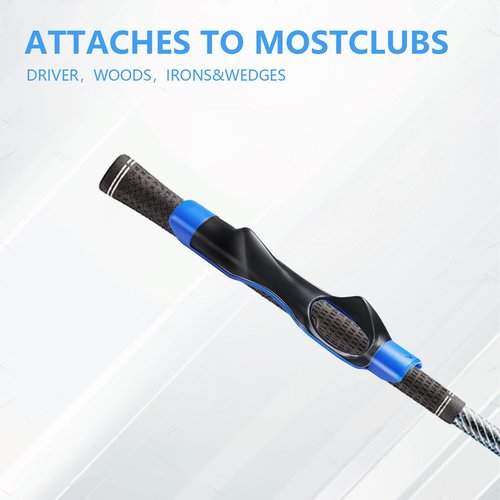 Nylvian Golf Grip Trainer Club - Improves Grip Strength, Accuracy & Swing, Trains Correct Hand Position for Superior Performance - Golf Training Aid for All Levels