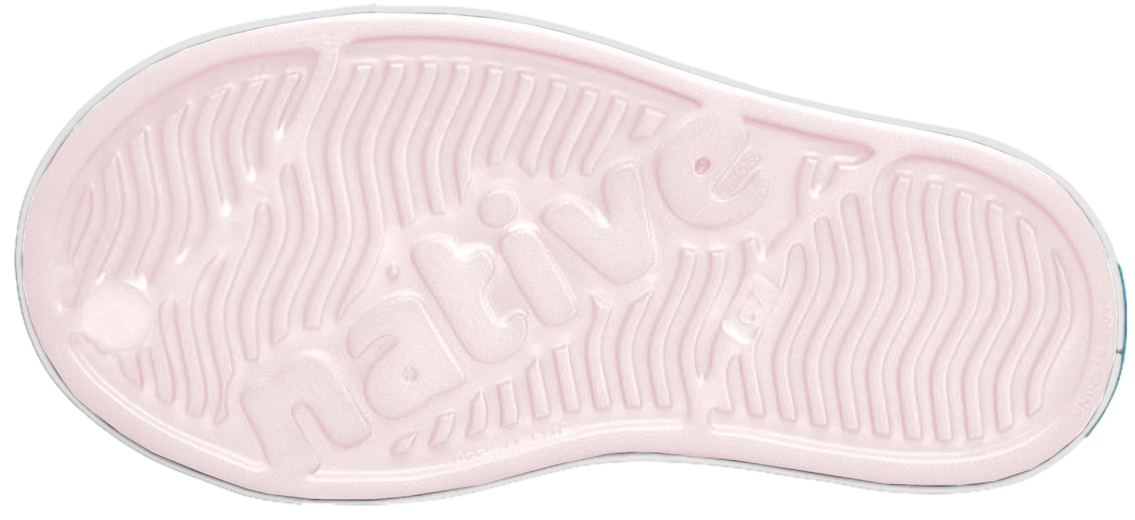 Native Shoes Unisex-Kids Jefferson Sneakers, Milk Pink/Shell White, 7 Toddler