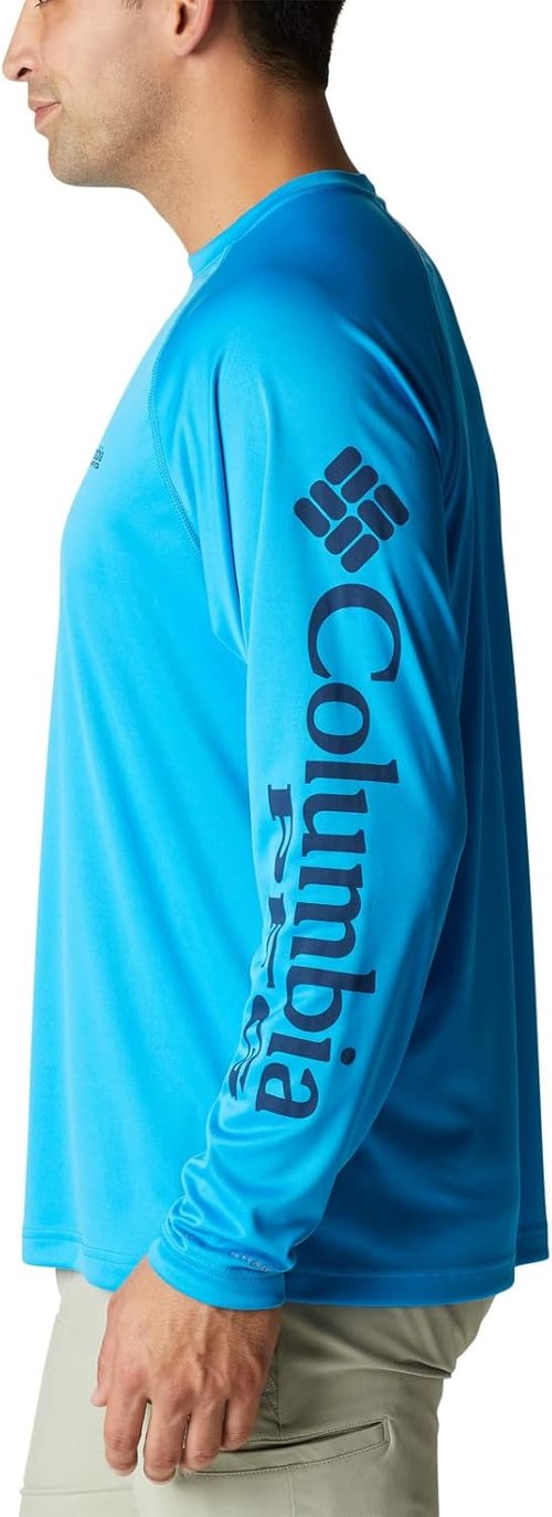 Columbia Men's PFG Terminal Tackle Long Sleeve Shirt - Quick-Dry Fabric | Lightweight & Comfortable