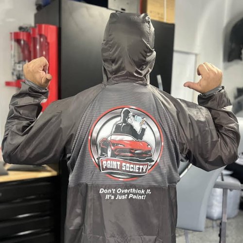 Colad X Paint Society BodyGuard Reusable Anti-Static Paint Suit | Durable Lab Coat for Professionals