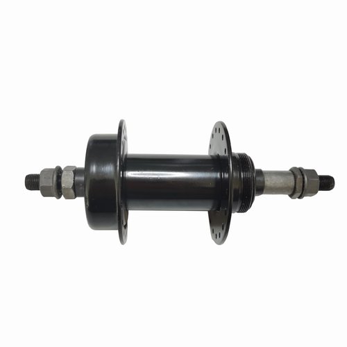 Bicycle Rear Hub Assembly 36 Holes, Disc Brake, Rear Width 135mm, Bicycle Wheel Part Rear Bike Hub (Black)