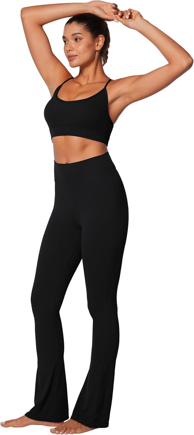 Sunzel Sports Bra - Criss-Cross Open Back Adjustable Strappy Design | Padded Yoga Bra for Women