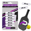 Prodigy Pickleball Lead Tape - 12pcs Easy Application to Improve Your Power & Accuracy - Pre Cut 3g Tape Strips to Give You a Larger Sweet Spot