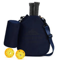 ROYAL MOUNTAIN Pickleball Paddle Covers, 11 * 8.5Inch Lightweight Pickleball Racket Cover Bag With Ball Pocket And Handle Strap, Racket Sleeve for Men & Women (Navy Blue)