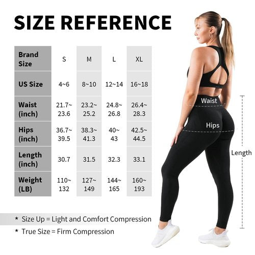 kkootapuakh Scrunch Butt Lifting Leggings for Women Seamless Gym Workout Leggings Soft High Waist Tummy Control Yoga Pants Black-L