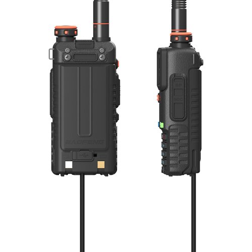 2 Pack BAOFENG UV-5RH Pro GPS Battery Eliminator Car Charger 12-24V for GM-5RH GMRS Radio Replacement K5Plus Two Way Radio Battery
