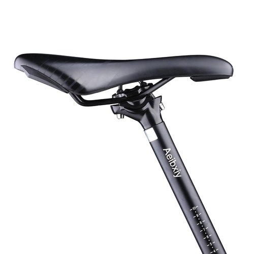 Aeibxiy Bike SeatPost 27.2mm 30.9mm 31.6mm Aluminum Alloy 350mm Bicycle Seat Post for Mountain Road Bikes BMX