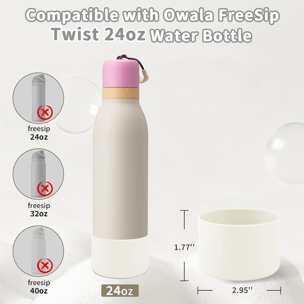 Owala | Silicone Boot - Anti-Slip & Scratch-Resistant Protective Sleeve for 24oz FreeSip Twist (2pcs)