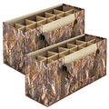 Waterfowl Decoy Bag with 12 Slots - Camouflage Mesh Drain for Hunting
