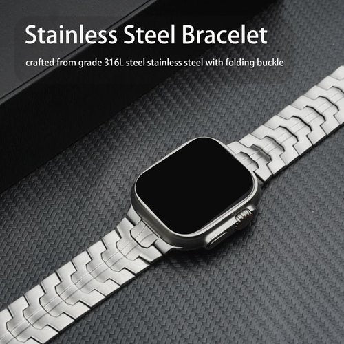 Compatible with Moto Watch 120 Bands, 20mm, 22mm New Quick Release Stainless Steel Band Metal Strap with Folding Clasp Replacement Straps Compatible with Moto 120, 70, 100, 360 3rd Gen 2020 Smartwatch (Silver, 22mm size band)