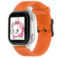 Lamshaw Compatible for AT&T AmiGo Jr Watch Bands, Sport Desgined Silicone band with Metal Buckl Compatible for amiGo Jr Watch (Orange)