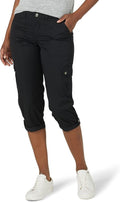 Lee Women's Cargo Capri Pants - Ultra Lux Comfort with Flex-to-Go Design | Perfect Fit for Everyday Wear