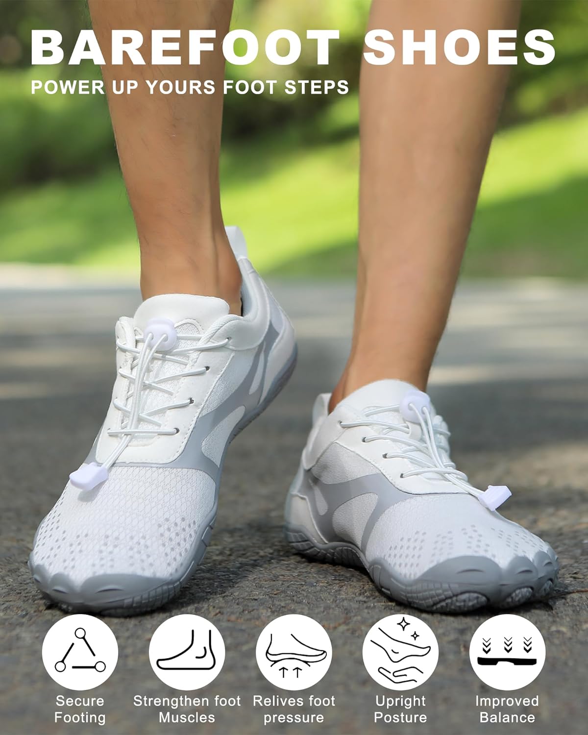 Todaysunny Barefoot Shoes - Minimalist Cross Training Sneakers for Men & Women | Wide Toe Box, Zero Drop