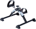 iLiving Under Desk Bike Pedal Exerciser - Portable Mini Bike for Legs & Arms Workout with LCD Display | Fully Assembled, Blue