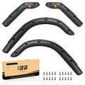 10L0L Golf Cart Fender Flares - Standard Fender Flares Front and Rear for EZGO TXT 1998-2013 Gas/Electric Carts with Metal Mounting Hardware Not Fits 48V Electric and Modified Cart