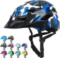 Bavilk Kids Bike Helmet - Adjustable & Lightweight with LED Light | Multi-Sport for Cycling, Skating & Scooters (19.7"-22.4")