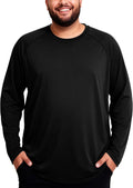 Roadbox Men's UPF 50+ UV Sun Protection Long Sleeve Cooling Rash Guard | Quick Dry Fishing Shirt