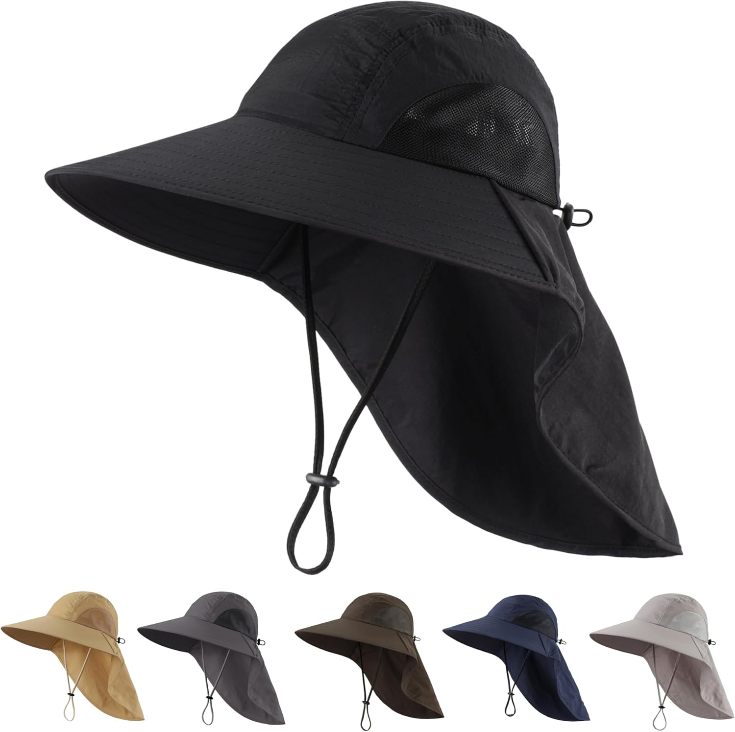 Skiennix Quick-Dry Sun Hat | Lightweight UPF50+ Outdoor Protection for Men and Women