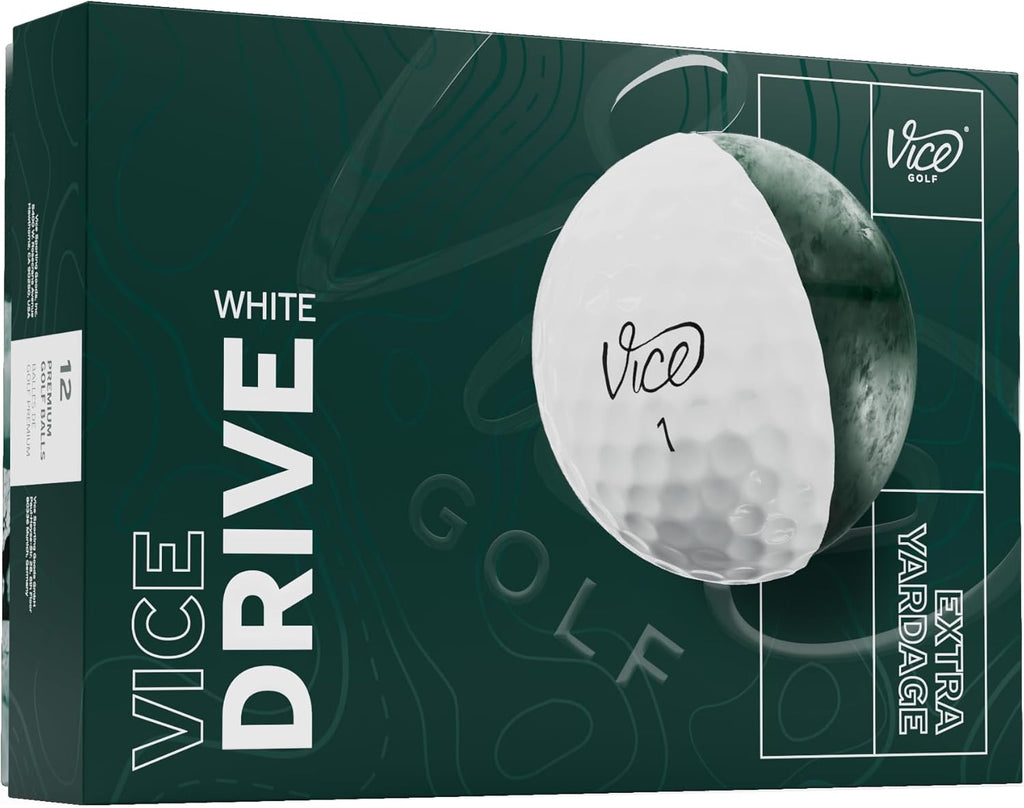Vice Drive Golf Balls - High Performance Distance & Control | Ideal for All Skill Levels