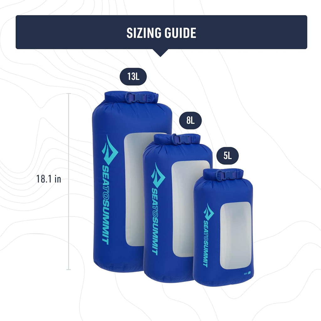 Sea to Summit View Dry Bag - Transparent Waterproof Sack for Outdoor Adventures
