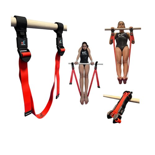 Ultimate Elastic Band – Innovative Strength Trainer for Pull-Ups, Dips, Push-Ups, Muscle-Ups, Planches, Iron Cross & More – Fast Setup for Cross-Training, Calisthenics & Home Workouts by EEGymnastics