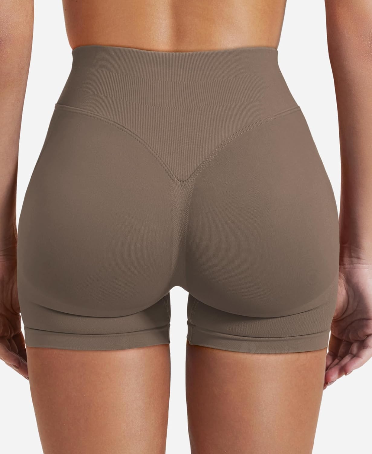 VOYJOY Women's Workout Shorts - Scrunch Butt Lifting Seamless Biker Shorts | Multiple Sizes Available