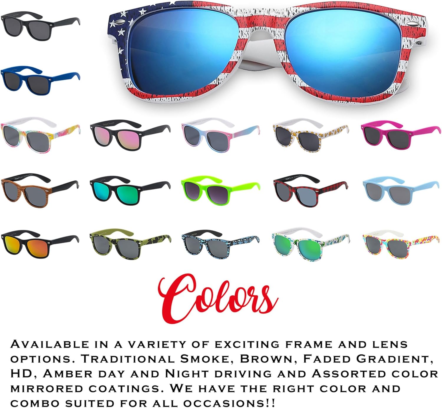 PolarSpex Toddler Sunglasses - UV Protection & Unbreakable Polarized Design | Fits Ages 2-8