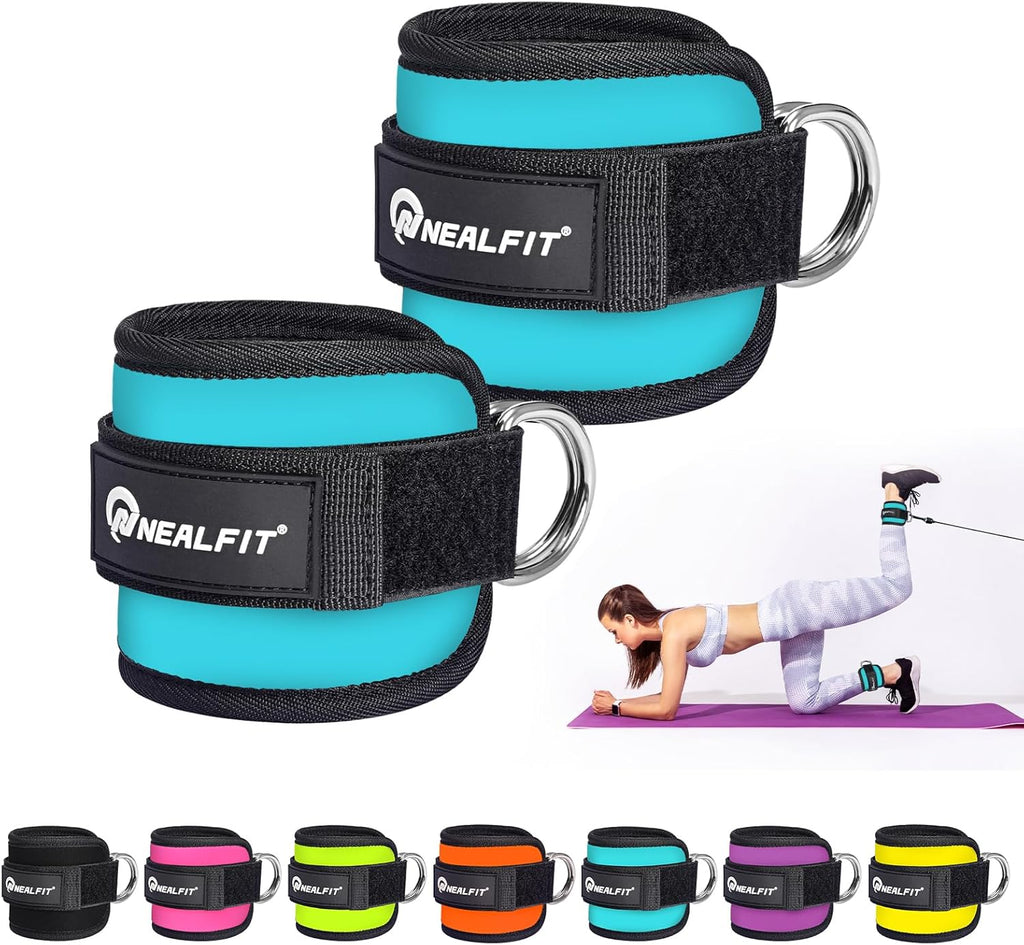 Skiennix Ankle Strap - Versatile Cable Machine Cuff for Kickbacks & Glute Workouts | Unisex Design