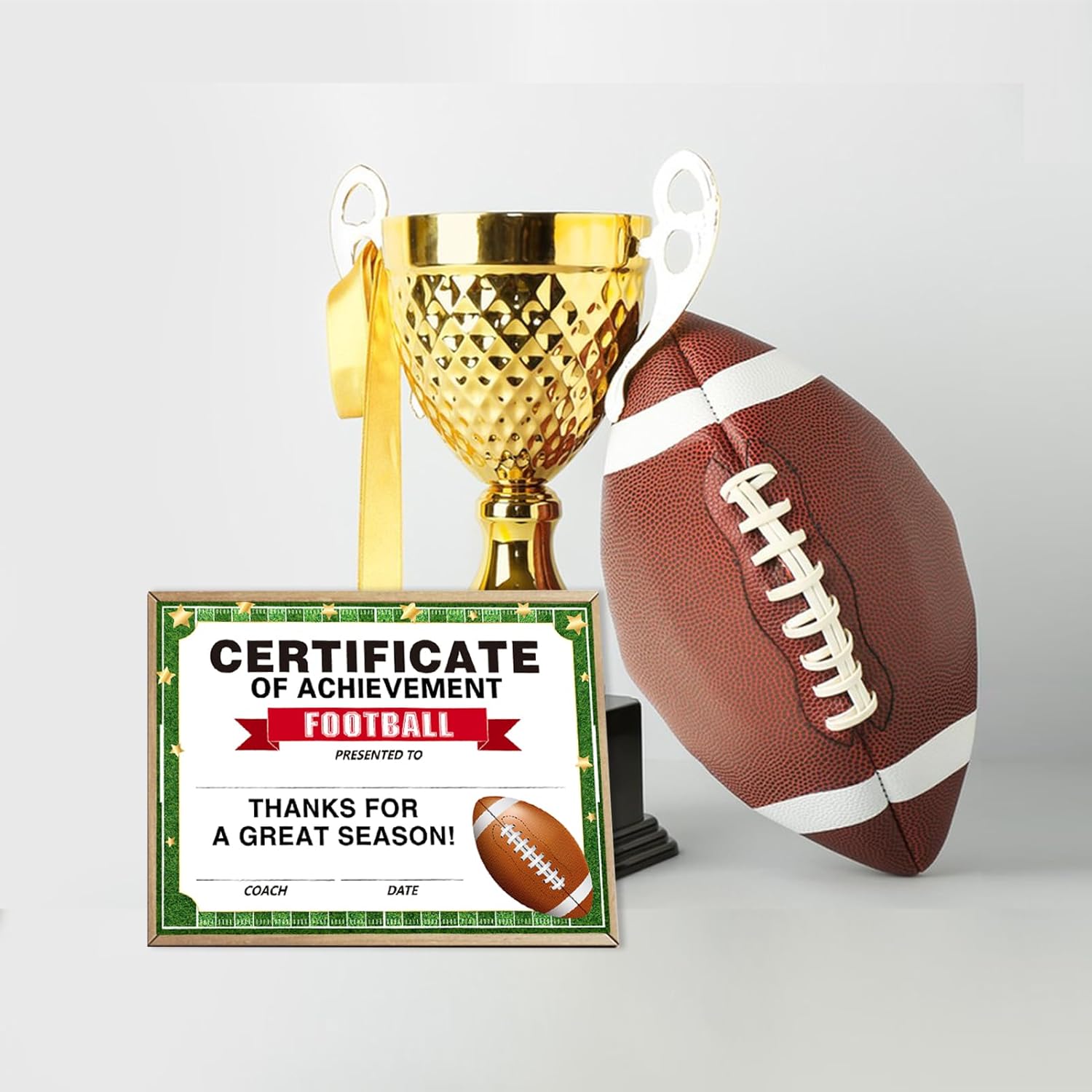 Regine Switzerland Rugby Achievement Award Certificates - 30 Pack for Kids | Perfect for Pre-School & Kindergarten