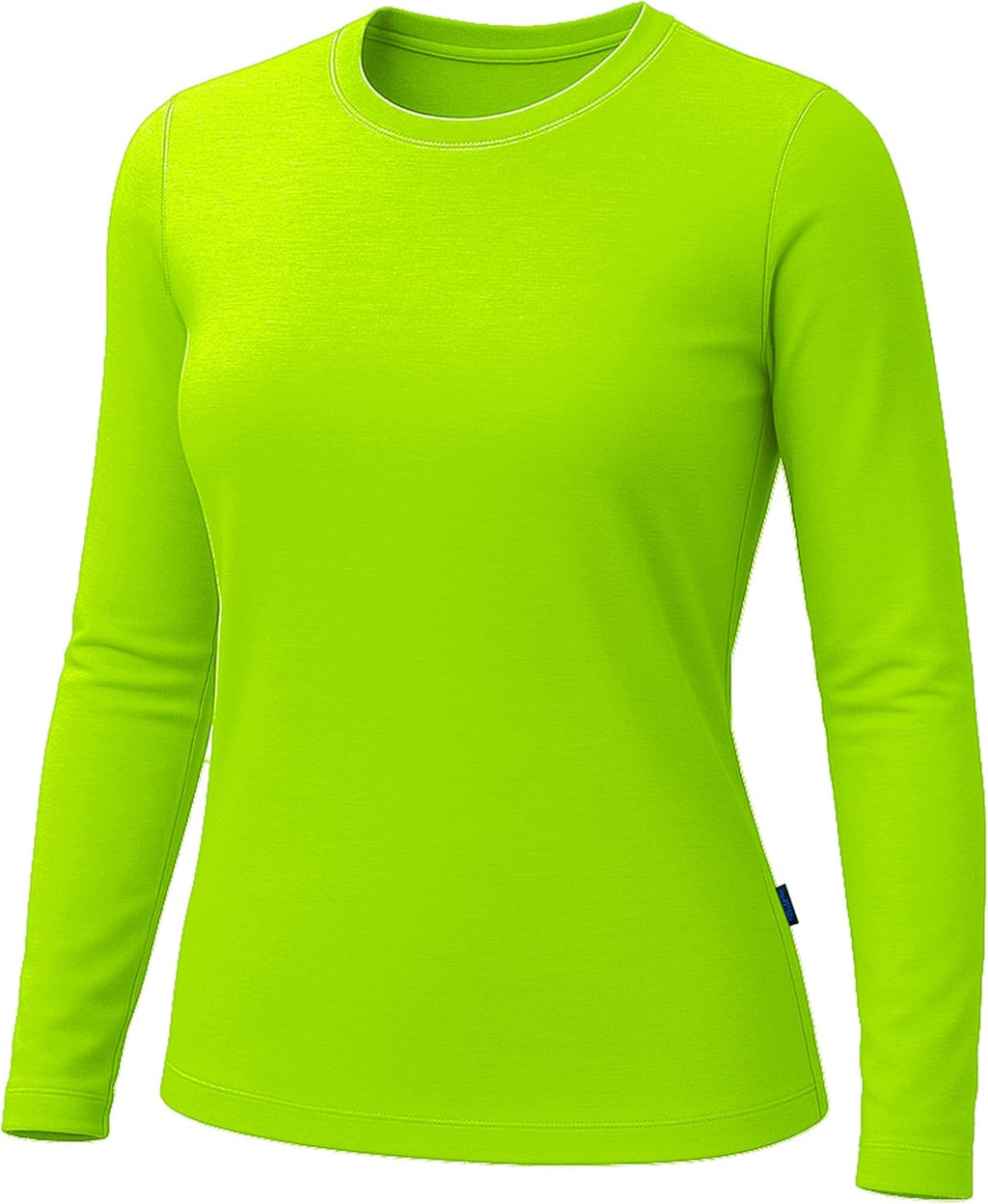 URBAN BUCK Women's Neon High Visibility Running Shirt - Lightweight UPF50+ Short Sleeve T-Shirt
