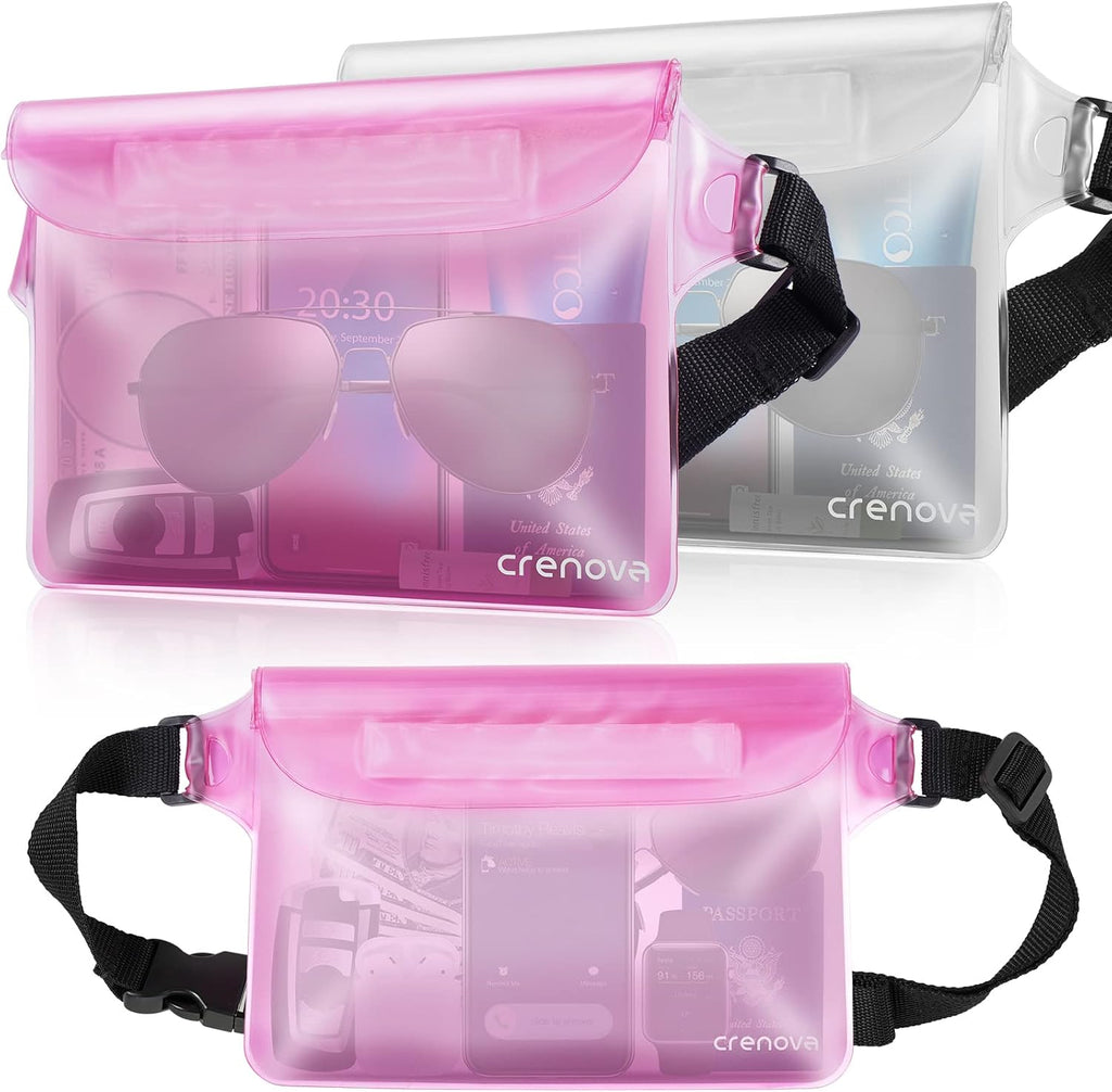 Skiennix Waterproof Fanny Pack - Sandproof Dry Bag for Beach & Travel | Ideal for Phones & Passports