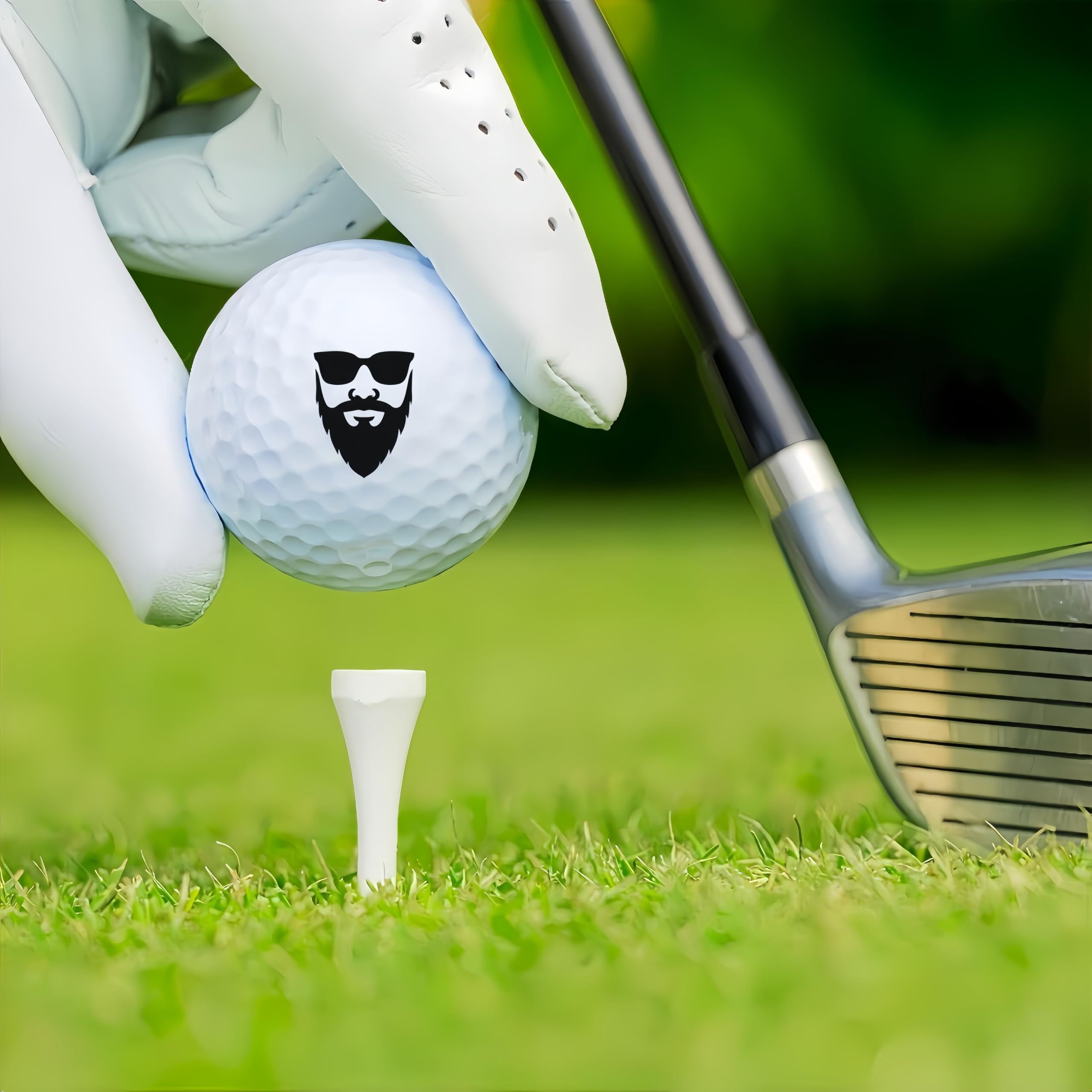 Jieyouhui Golf Ball Stamp Personalized Reusable and Waterproof Golfing Stamper Golf Ball Marking Tool to Identify Golf Balls for Golfers Golf Stamps for Golf Balls (4 Pack-36)