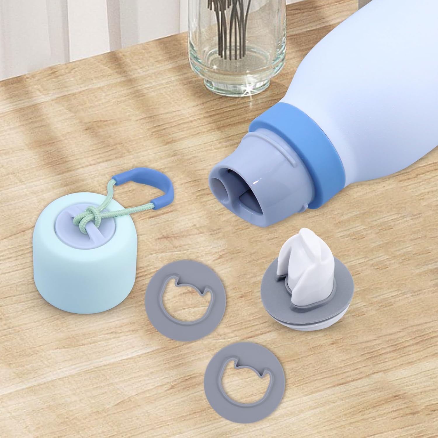 Owala | 3-Pack Water Bottle Stopper Replacement - Durable Gasket Seal for FreeSip Twist 18oz & 24oz