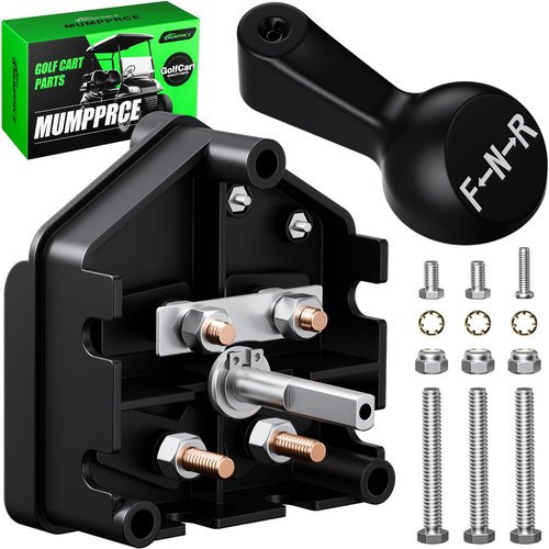 Golf Cart 36V Forward and Reverse Switch Assembly with Handle & Micro Switch, Fits Club Car DS 1983-Up Gas&Electric Golf Carts, Replace Club Car DS Forward and Reverse Switch OEM# 1011997, 101753003