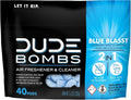 DUDE Wipes DUDE Bombs Toilet Stank Eliminator - 2-in-1 Air Freshener & Cleaner - 40 Pods, Lavender & Eucalyptus Blend