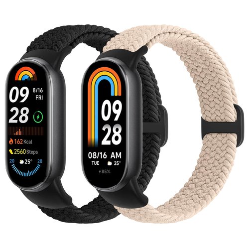 TumpCez Braided Bands Compatible with Xiaomi Smart Band 10 9 8 Straps for Women Men