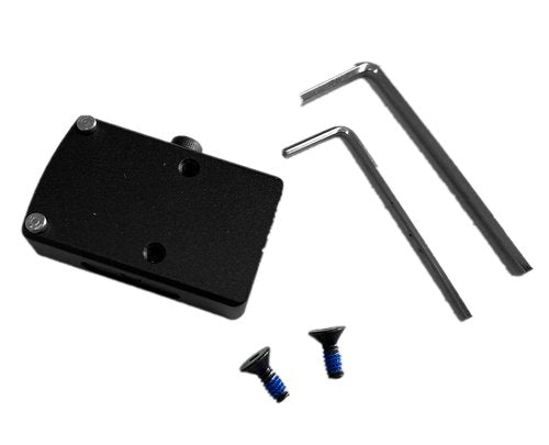 Ade Advanced Optics Picatinny Mounting Plate/Adapter/Mount - Compatible with Trijicon RMR, ADE Stingray, Holosun HS407C/HS507C/HS508T Red Dot Sight…
