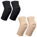Soulchen 2 Pairs Gel Elbow Pads Ergonomic Designed Cushion and Protect Elbow Joint for Figure Skating Volleyball Dancing Gymnastic, Youth and Adult